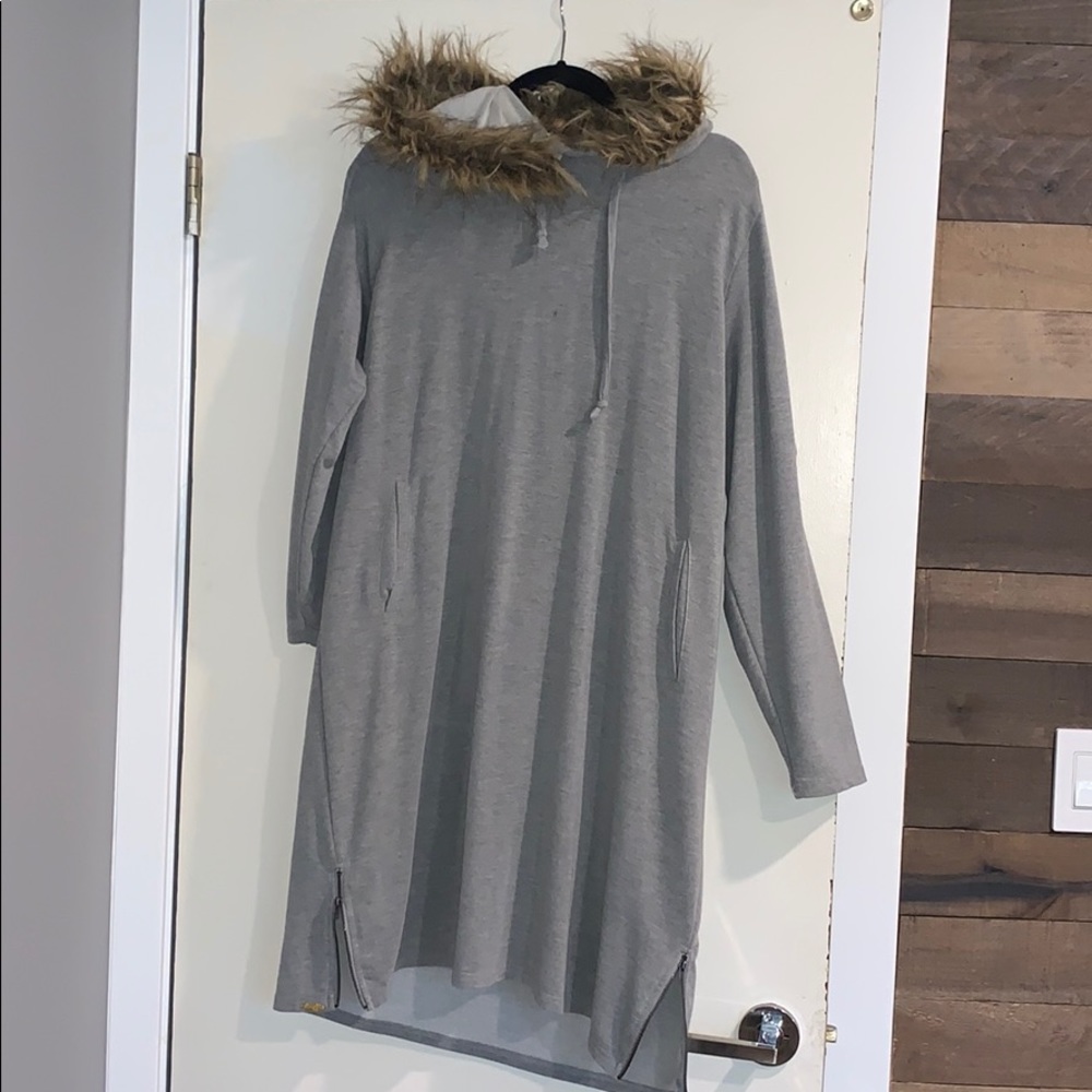 Torrid sweatshirt Dress empire fox collection